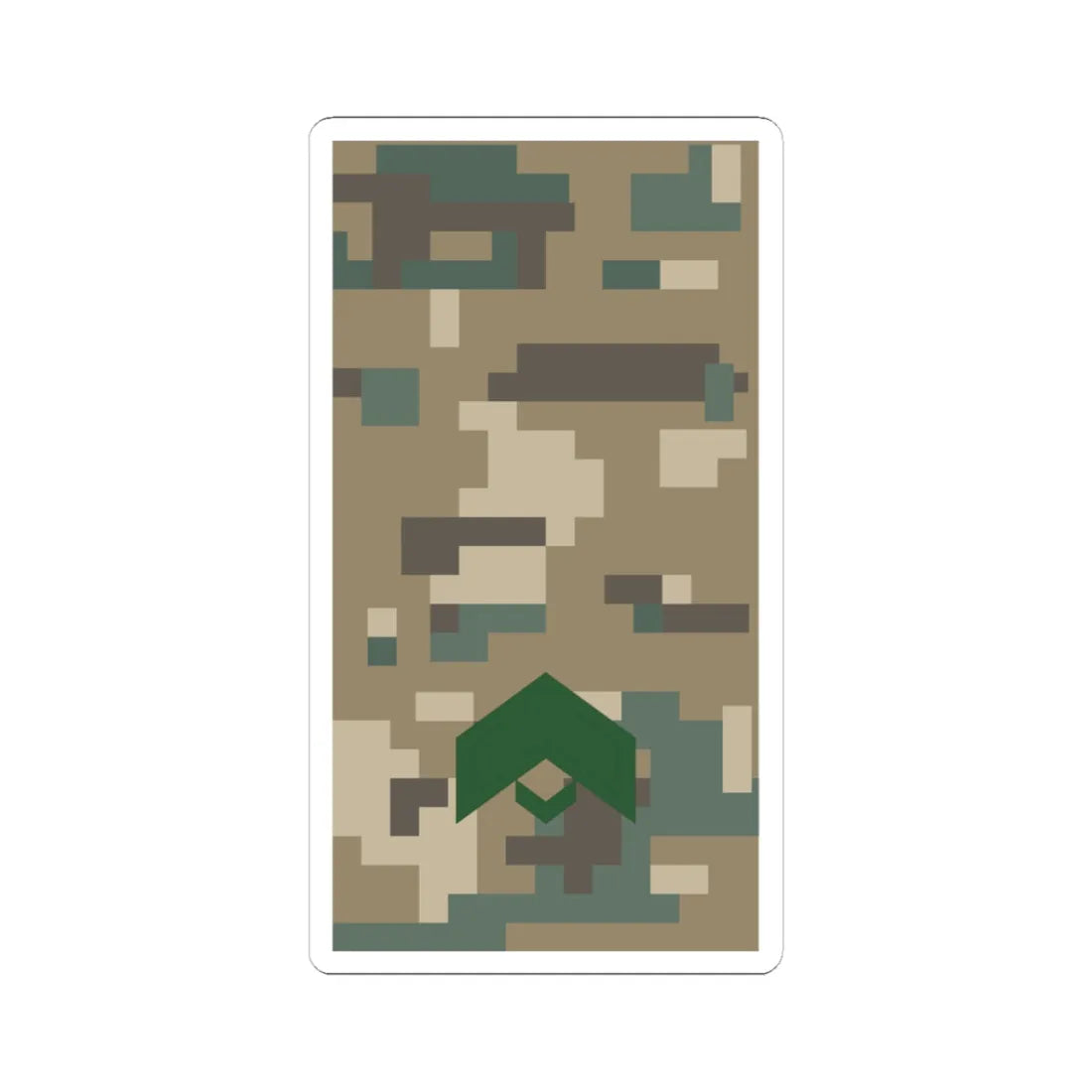 Mongolian Border troops JSG field (Mongolia) (Military Rank) STICKER Vinyl Kiss-Cut Decal 3 Inch White - The Sticker Space