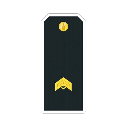 Mongolian Border troops JSG service (Mongolia) (Military Rank) STICKER Vinyl Kiss-Cut Decal 6 Inch White - The Sticker Space