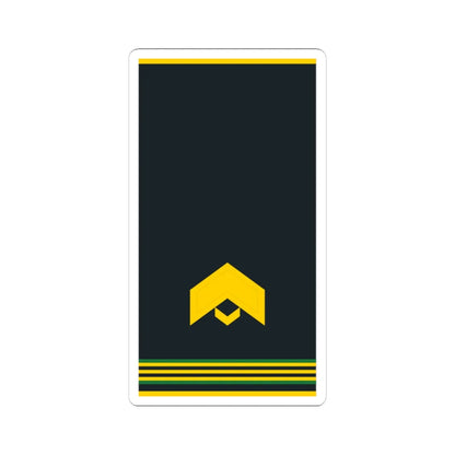 Mongolian Border troops JSG shirt (Mongolia) (Military Rank) STICKER Vinyl Kiss-Cut Decal 3 Inch White - The Sticker Space