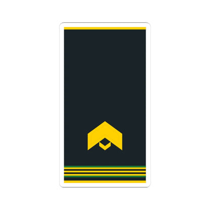 Mongolian Border troops JSG shirt (Mongolia) (Military Rank) STICKER Vinyl Kiss-Cut Decal 4 Inch White - The Sticker Space