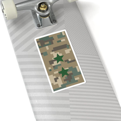 Mongolian Border troops LTC field (Mongolia) (Military Rank) STICKER Vinyl Kiss-Cut Decal - The Sticker Space