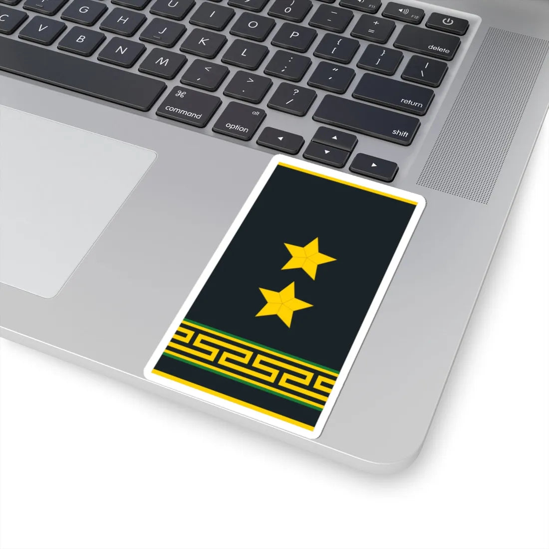 Mongolian Border troops LTC shirt (Mongolia) (Military Rank) STICKER Vinyl Kiss-Cut Decal - The Sticker Space