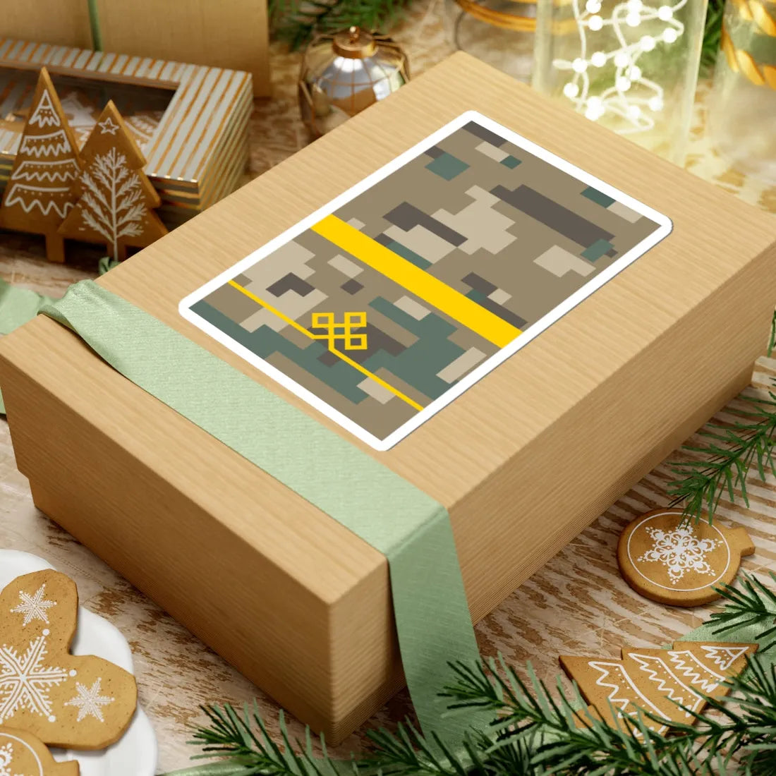 Mongolian Border troops PFCv field (Mongolia) (Military Rank) STICKER Vinyl Kiss-Cut Decal - The Sticker Space