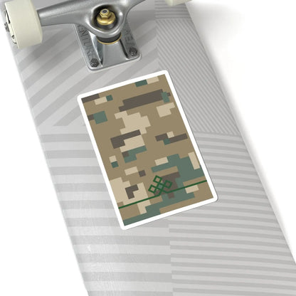 Mongolian Border troops PVT field (Mongolia) (Military Rank) STICKER Vinyl Kiss-Cut Decal - The Sticker Space