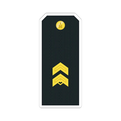 Mongolian Border troops SGT service (Mongolia) (Military Rank) STICKER Vinyl Kiss-Cut Decal - The Sticker Space