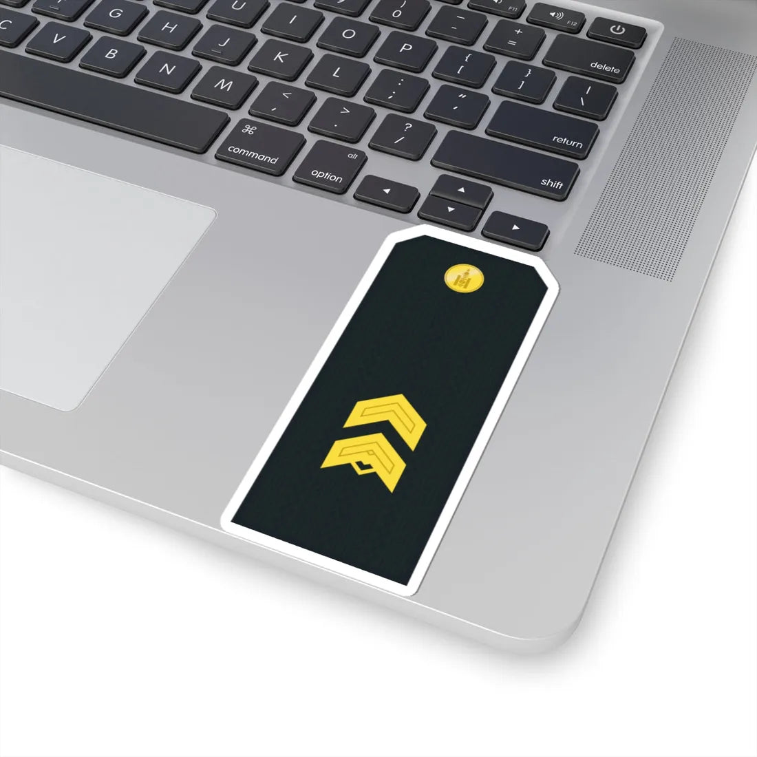 Mongolian Border troops SGT service (Mongolia) (Military Rank) STICKER Vinyl Kiss-Cut Decal - The Sticker Space