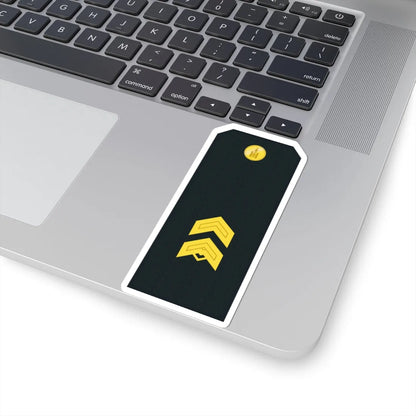 Mongolian Border troops SGT service (Mongolia) (Military Rank) STICKER Vinyl Kiss-Cut Decal - The Sticker Space