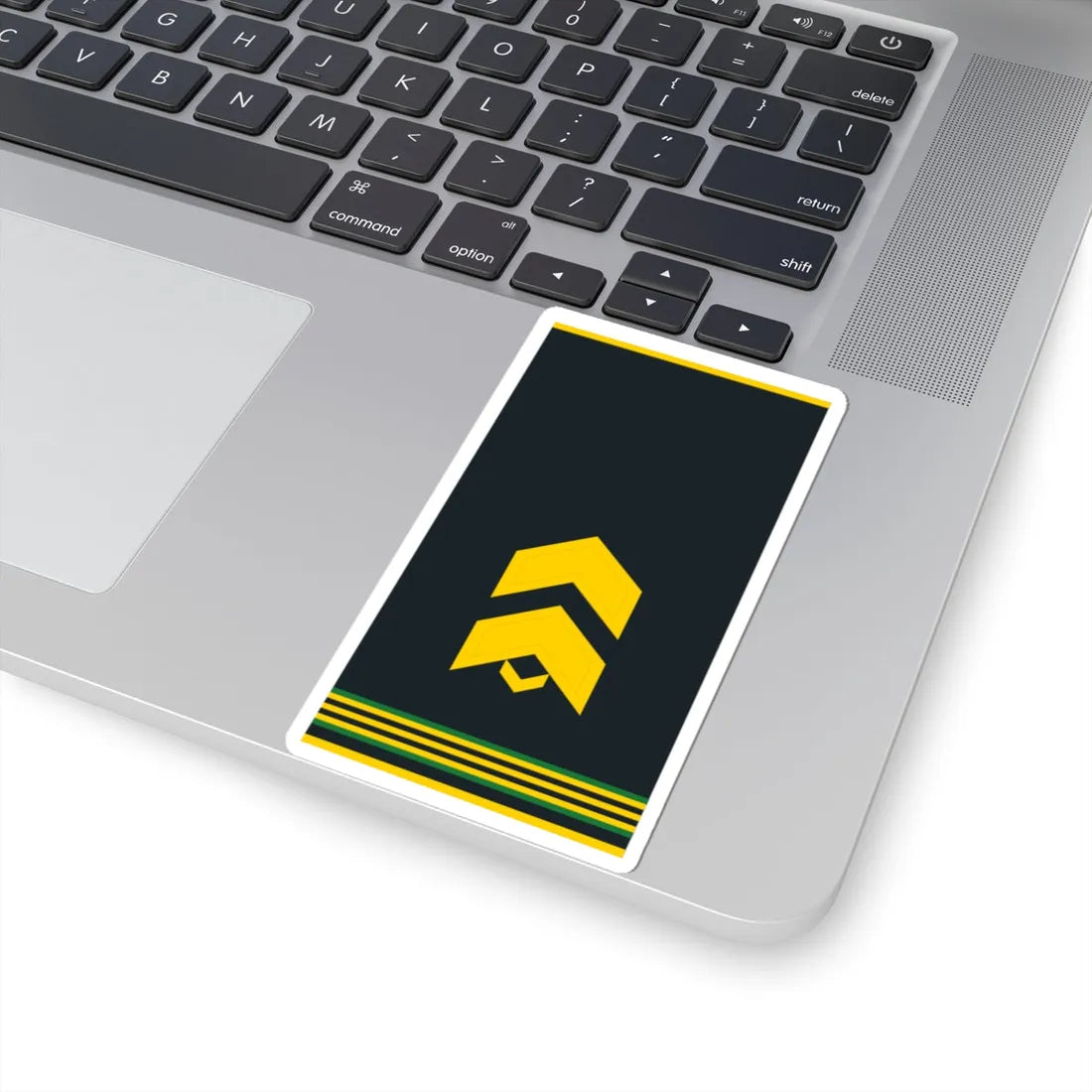 Mongolian Border troops SGT shirt (Mongolia) (Military Rank) STICKER Vinyl Kiss-Cut Decal - The Sticker Space