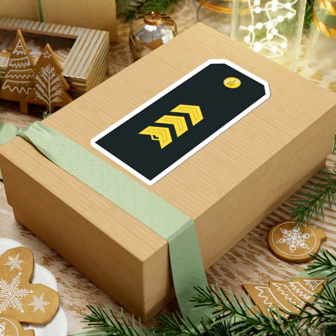 Mongolian Border troops SSG service (Mongolia) (Military Rank) STICKER Vinyl Kiss-Cut Decal - The Sticker Space