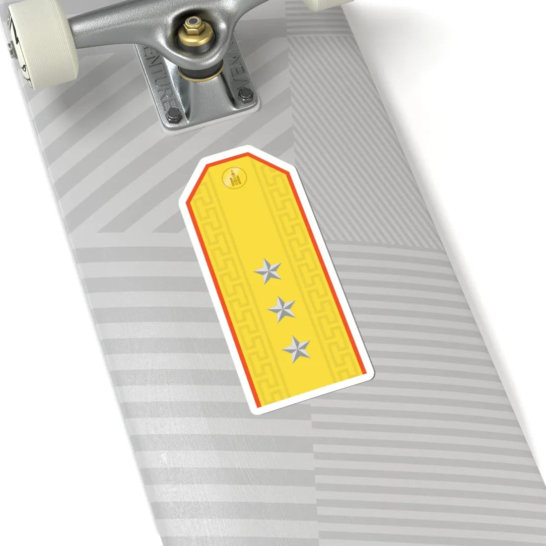 Mongolian Civil defense 1LT parade (Mongolia) (Military Rank) STICKER Vinyl Kiss-Cut Decal - The Sticker Space