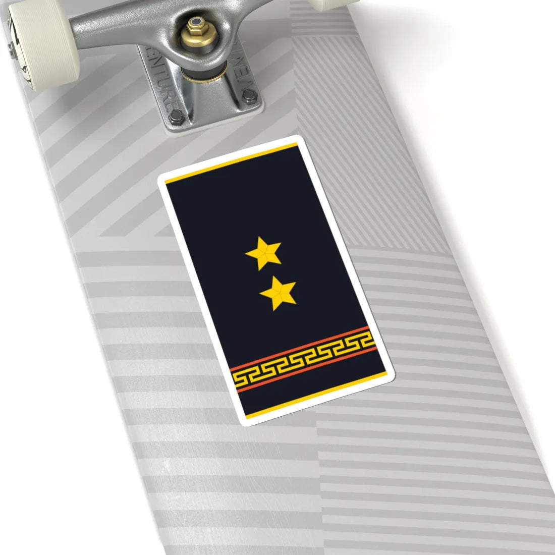 Mongolian Civil defense 2LT shirt (Mongolia) (Military Rank) STICKER Vinyl Kiss-Cut Decal - The Sticker Space