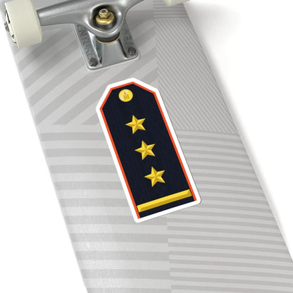 Mongolian Civil defense COL service (Mongolia) (Military Rank) STICKER Vinyl Kiss-Cut Decal - The Sticker Space
