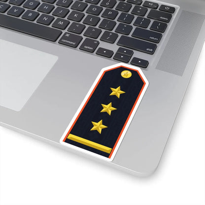 Mongolian Civil defense COL service (Mongolia) (Military Rank) STICKER Vinyl Kiss-Cut Decal - The Sticker Space
