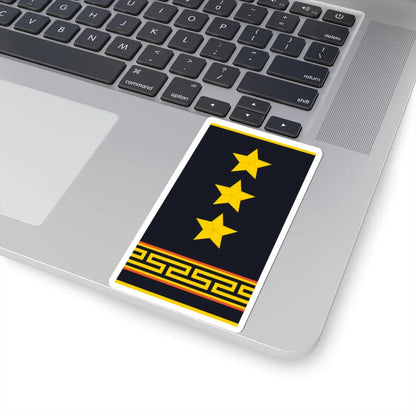 Mongolian Civil defense COL shirt (Mongolia) (Military Rank) STICKER Vinyl Kiss-Cut Decal - The Sticker Space