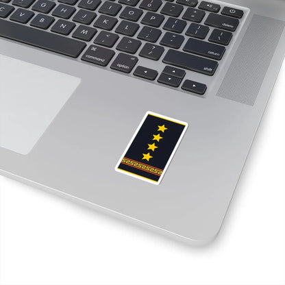 Mongolian Civil defense CPT shirt (Mongolia) (Military Rank) STICKER Vinyl Kiss-Cut Decal - The Sticker Space