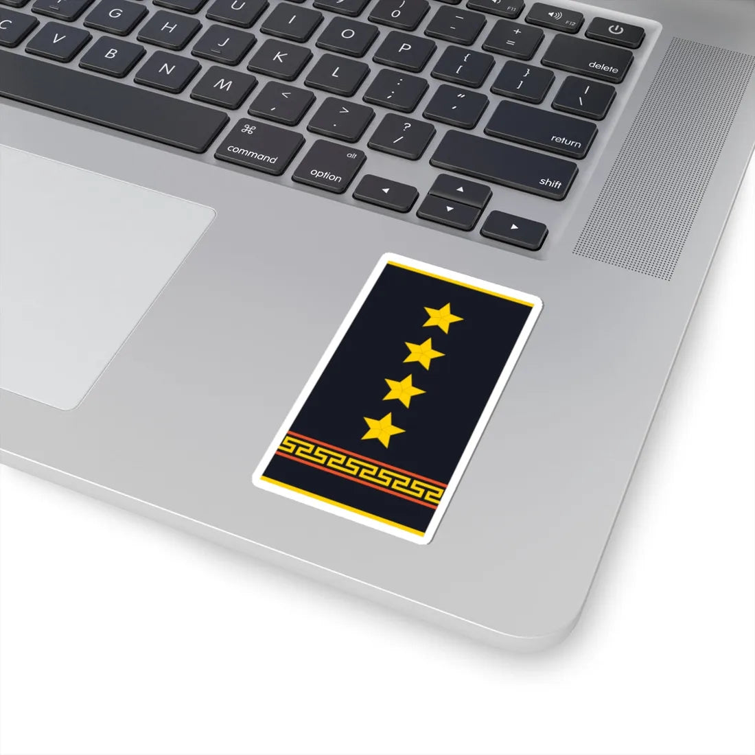Mongolian Civil defense CPT shirt (Mongolia) (Military Rank) STICKER Vinyl Kiss-Cut Decal - The Sticker Space