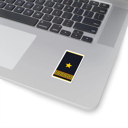 Mongolian Civil defense MAJ shirt (Mongolia) (Military Rank) STICKER Vinyl Kiss-Cut Decal - The Sticker Space