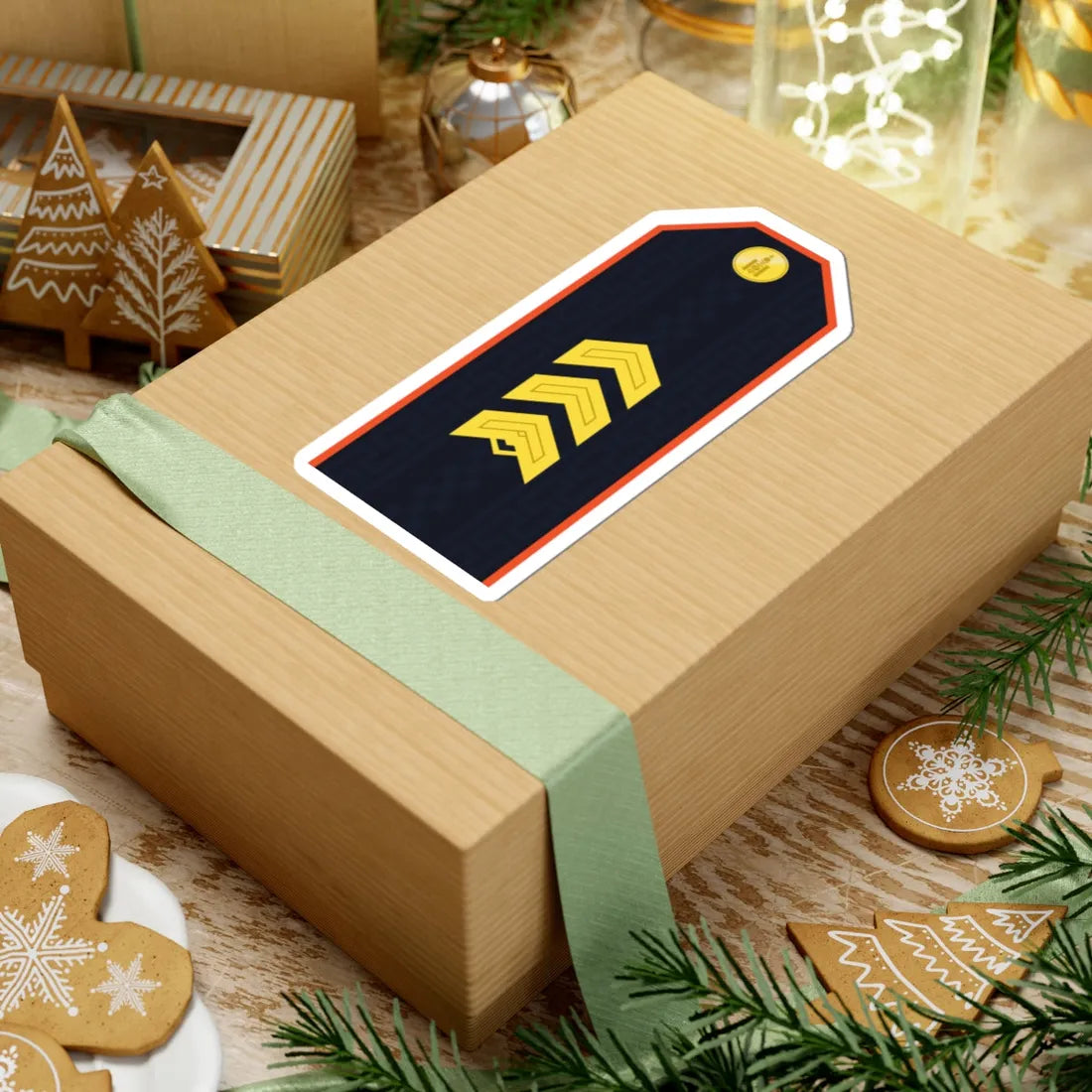 Mongolian Civil defense SSG service (Mongolia) (Military Rank) STICKER Vinyl Kiss-Cut Decal - The Sticker Space