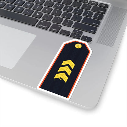 Mongolian Civil defense SSG service (Mongolia) (Military Rank) STICKER Vinyl Kiss-Cut Decal - The Sticker Space