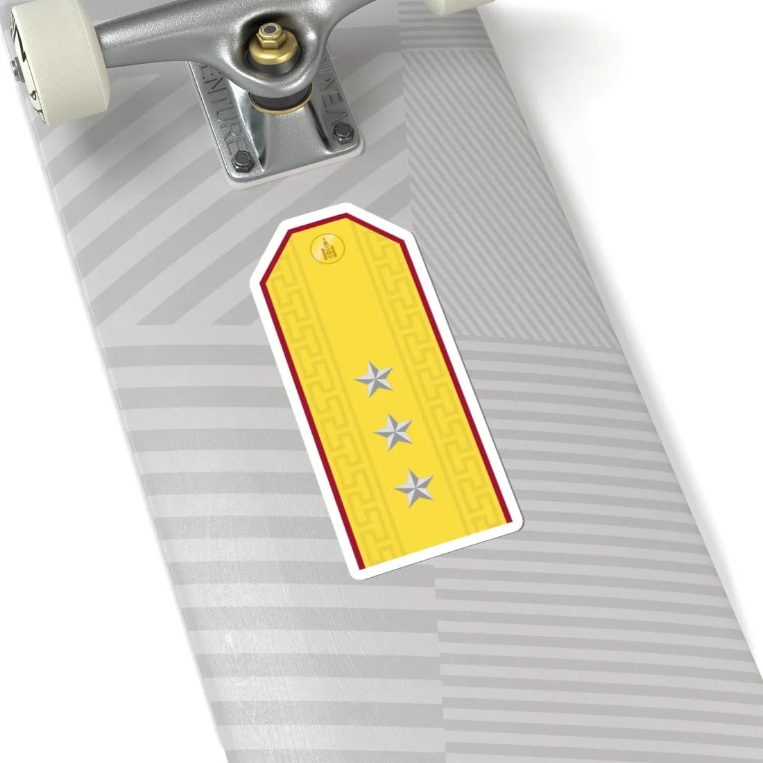 Mongolian Internal troops 1LT parade (Mongolia) (Military Rank) STICKER Vinyl Kiss-Cut Decal - The Sticker Space