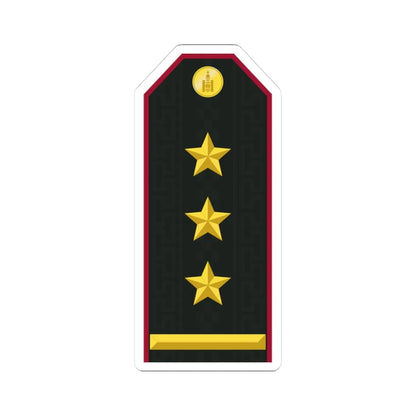 Mongolian Internal troops COL service (Mongolia) (Military Rank) STICKER Vinyl Kiss-Cut Decal 3 Inch White - The Sticker Space