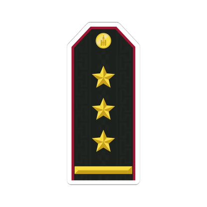 Mongolian Internal troops COL service (Mongolia) (Military Rank) STICKER Vinyl Kiss-Cut Decal 4 Inch White - The Sticker Space