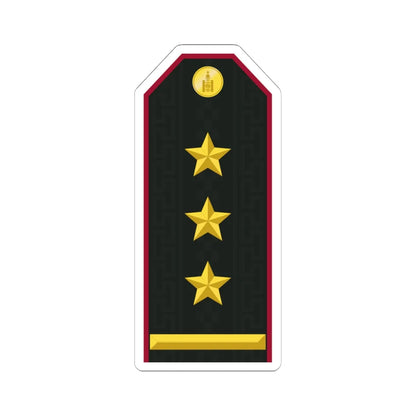 Mongolian Internal troops COL service (Mongolia) (Military Rank) STICKER Vinyl Kiss-Cut Decal 6 Inch White - The Sticker Space