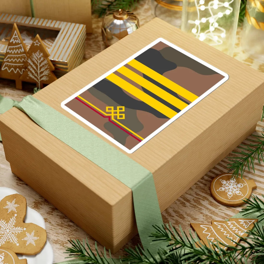 Mongolian Internal troops CPL field (Mongolia) (Military Rank) STICKER Vinyl Kiss-Cut Decal - The Sticker Space