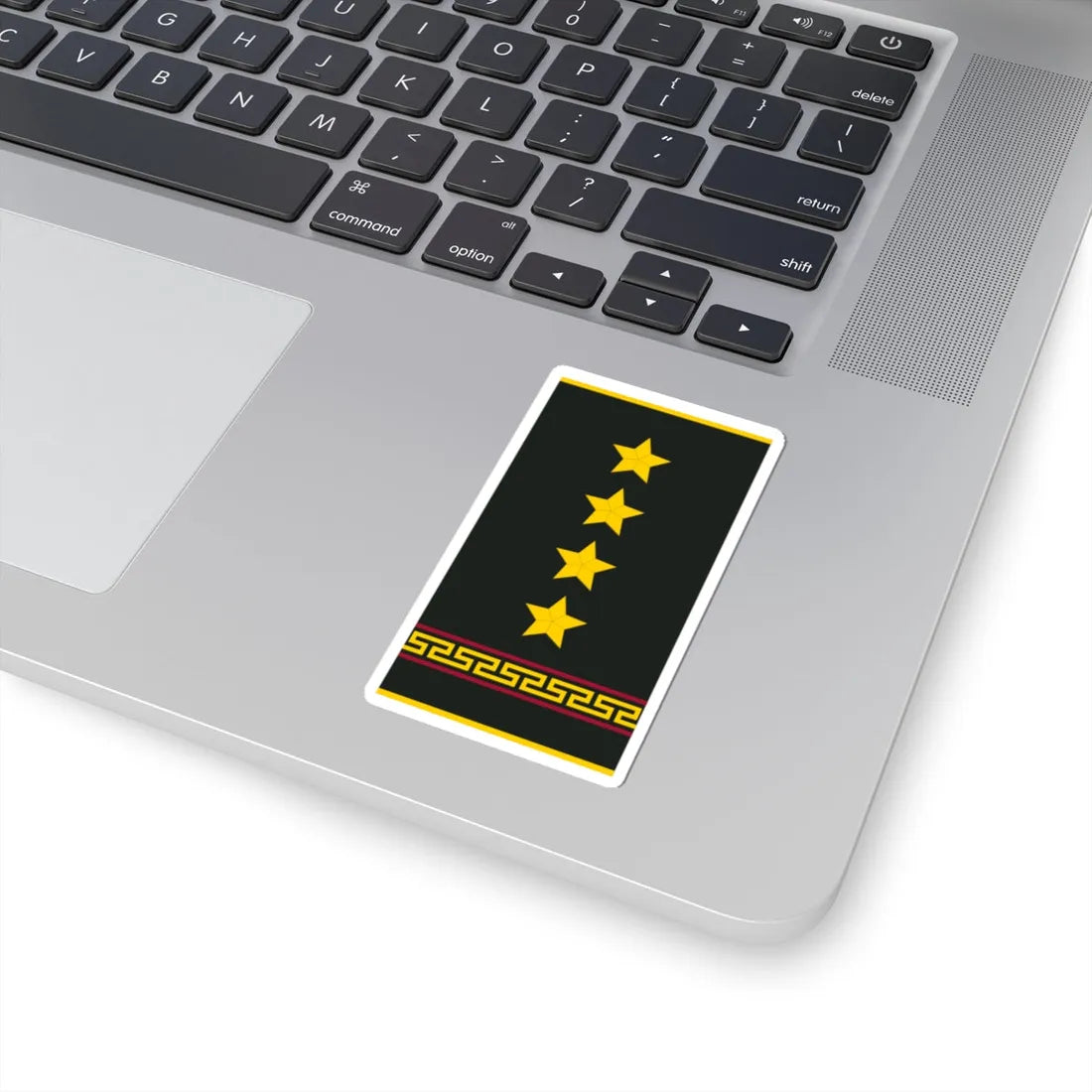 Mongolian Internal troops CPT shirt (Mongolia) (Military Rank) STICKER Vinyl Kiss-Cut Decal - The Sticker Space