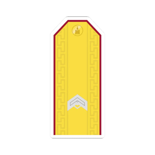 Mongolian Internal troops JSG parade (Mongolia) (Military Rank) STICKER Vinyl Kiss-Cut Decal 2 Inch White - The Sticker Space