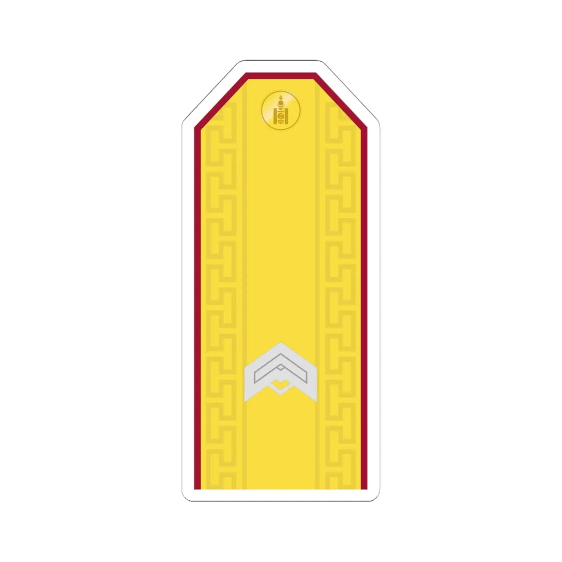 Mongolian Internal troops JSG parade (Mongolia) (Military Rank) STICKER Vinyl Kiss-Cut Decal - The Sticker Space