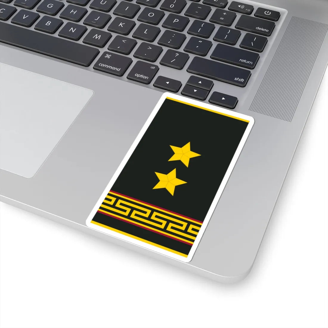 Mongolian Internal troops LTC shirt (Mongolia) (Military Rank) STICKER Vinyl Kiss-Cut Decal - The Sticker Space