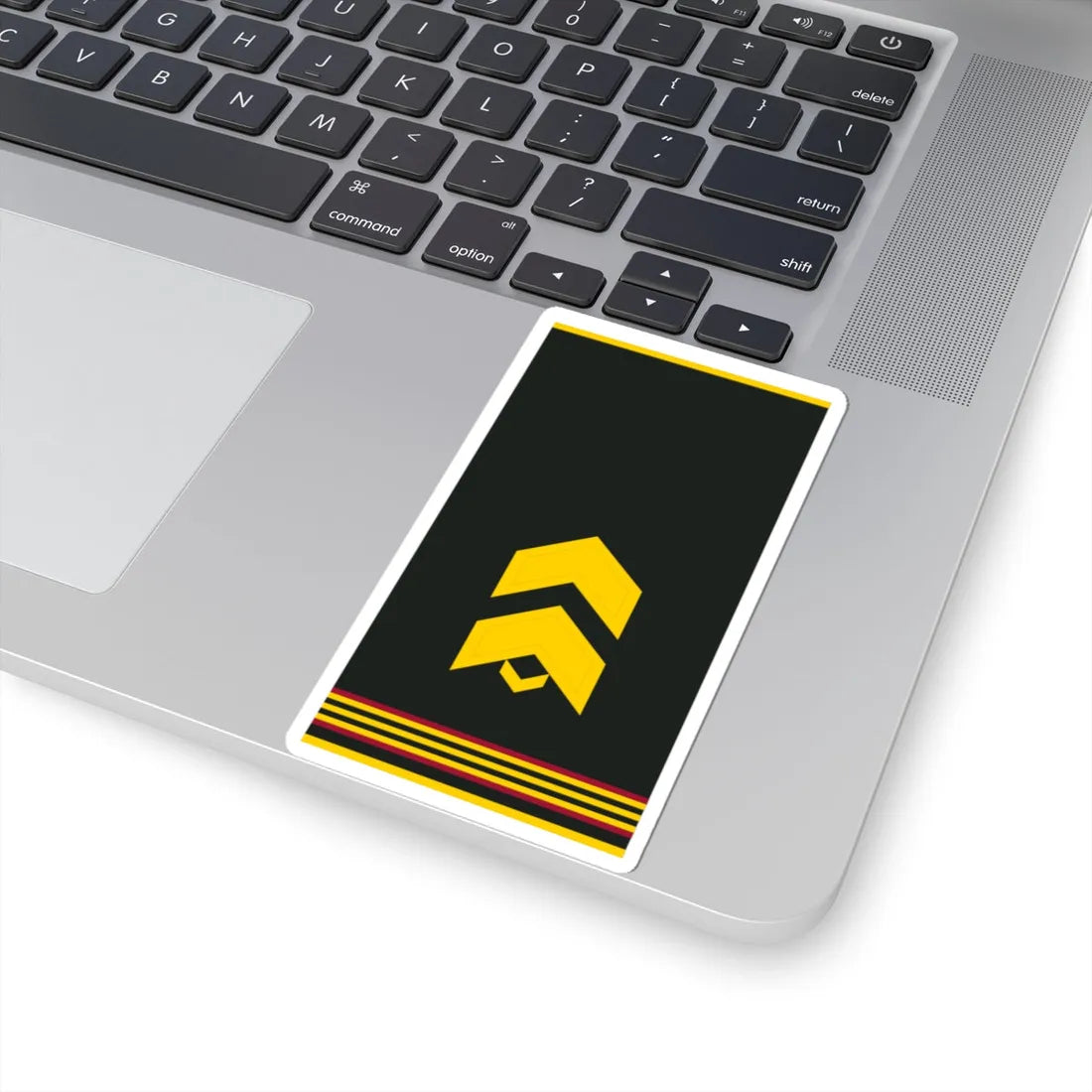 Mongolian Internal troops SGT shirt (Mongolia) (Military Rank) STICKER Vinyl Kiss-Cut Decal - The Sticker Space