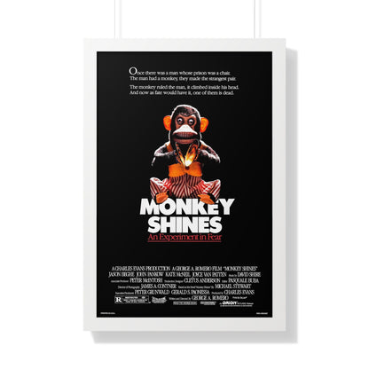 MONKEY SHINES 1988 - Framed Movie Poster-20" x 30"-The Sticker Space