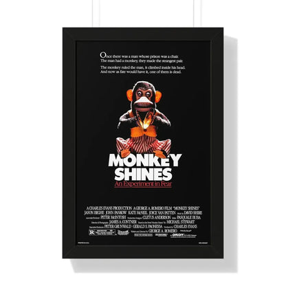 MONKEY SHINES 1988 - Framed Movie Poster - The Sticker Space
