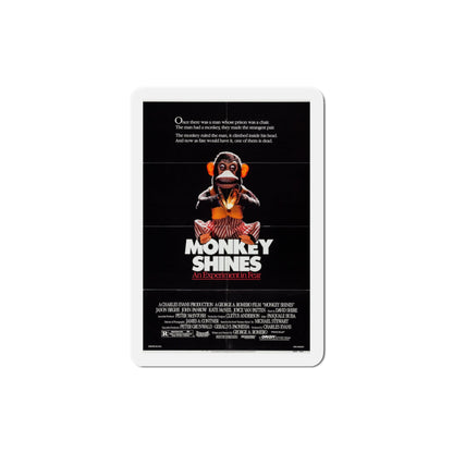 Monkey Shines 1988 Movie Poster Die-Cut Magnet-3" x 3"-The Sticker Space