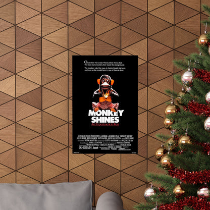 MONKEY SHINES 1988 - Paper Movie Poster-The Sticker Space