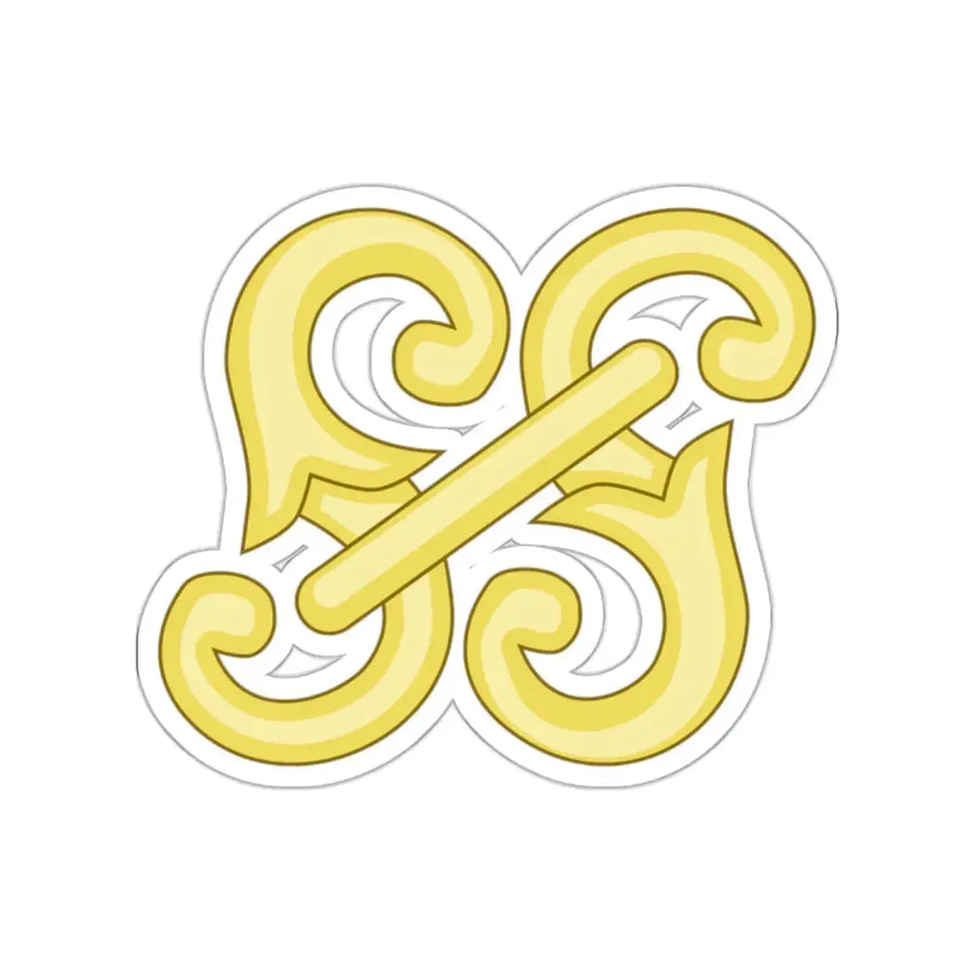 Monogram SS Badge of Henry IV STICKER Vinyl Die-Cut Decal 2 Inch - The Sticker Space