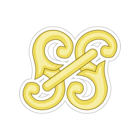 Monogram SS Badge of Henry IV STICKER Vinyl Die-Cut Decal 2 Inch - The Sticker Space