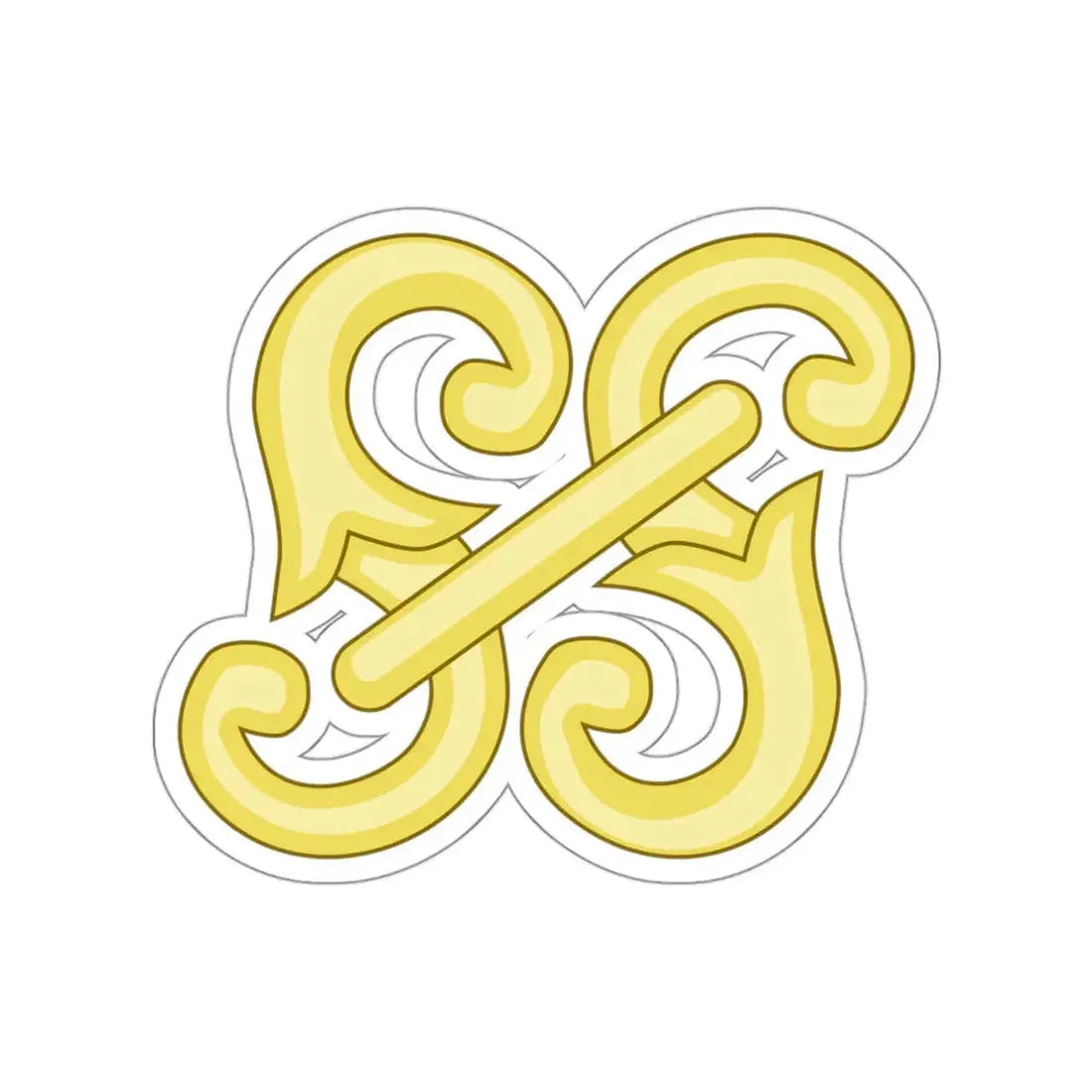 Monogram SS Badge of Henry IV STICKER Vinyl Die-Cut Decal 3 Inch - The Sticker Space