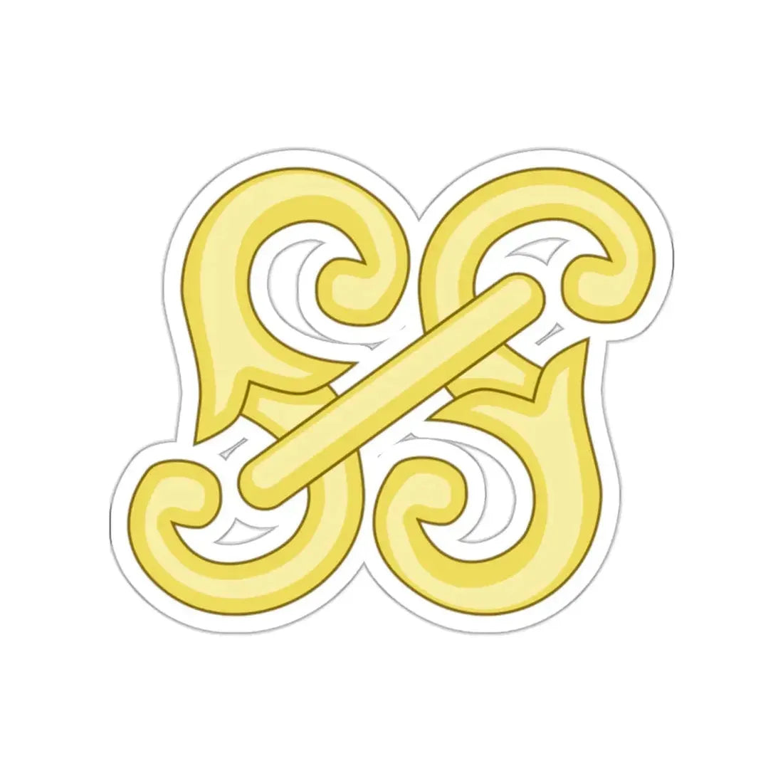 Monogram SS Badge of Henry IV STICKER Vinyl Die-Cut Decal - The Sticker Space