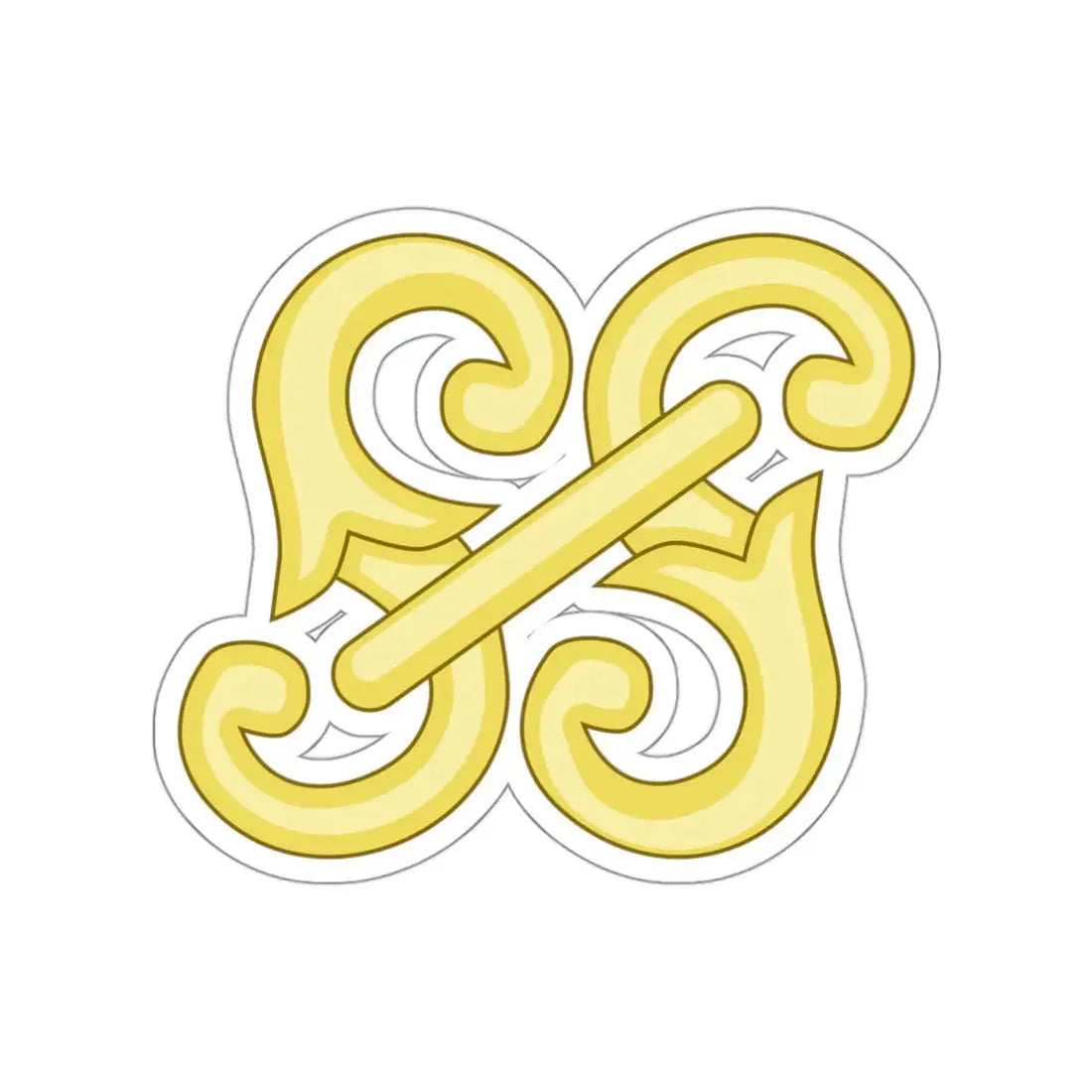 Monogram SS Badge of Henry IV STICKER Vinyl Die-Cut Decal - The Sticker Space