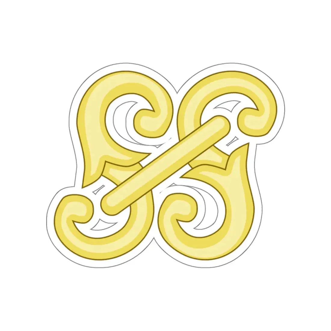 Monogram SS Badge of Henry IV STICKER Vinyl Die-Cut Decal - The Sticker Space