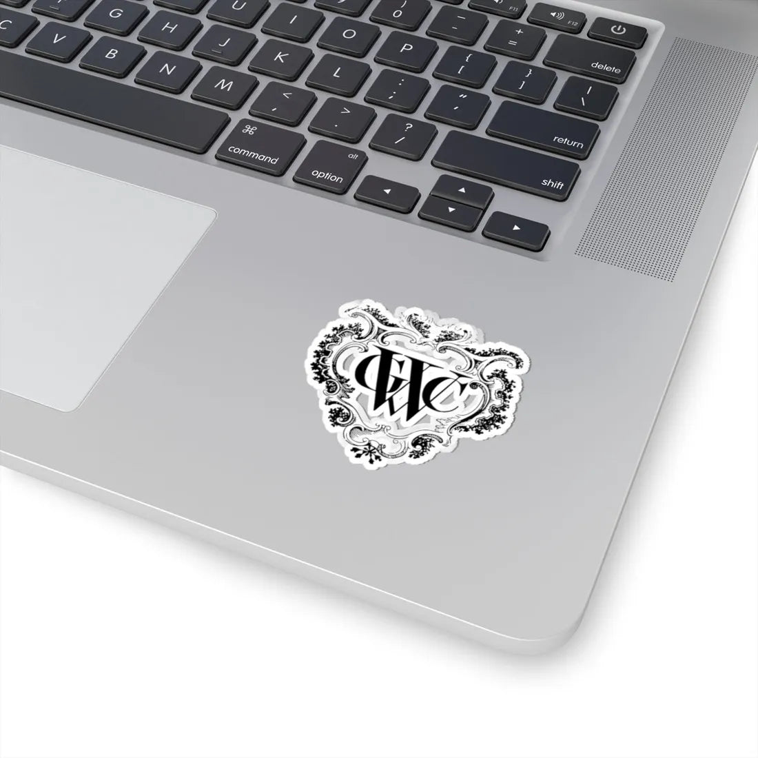Monogram WIC (Netherlands) (Coat of Arms) STICKER Vinyl Kiss-Cut Decal - The Sticker Space