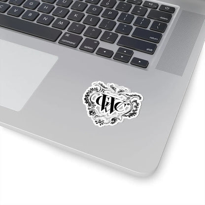 Monogram WIC (Netherlands) (Coat of Arms) STICKER Vinyl Kiss-Cut Decal - The Sticker Space