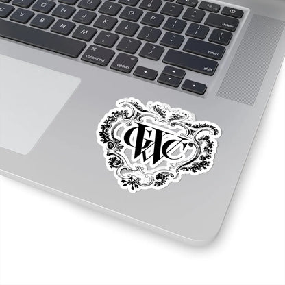 Monogram WIC (Netherlands) (Coat of Arms) STICKER Vinyl Kiss-Cut Decal - The Sticker Space