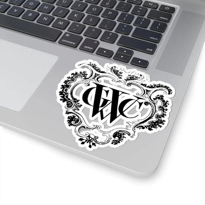 Monogram WIC (Netherlands) (Coat of Arms) STICKER Vinyl Kiss-Cut Decal - The Sticker Space