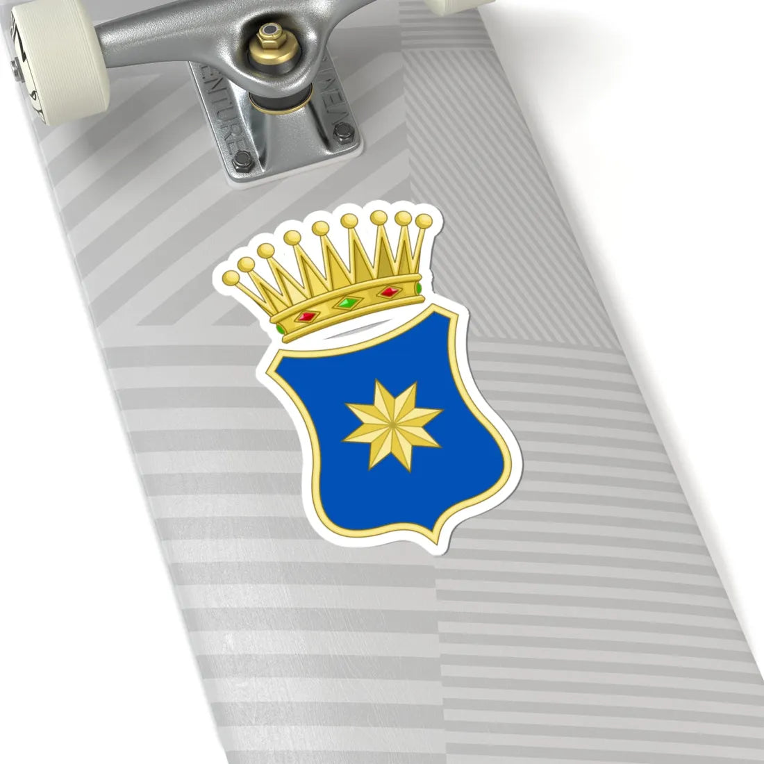 Monreale-Stemma (Italy) (Coat of Arms) STICKER Vinyl Kiss-Cut Decal - The Sticker Space