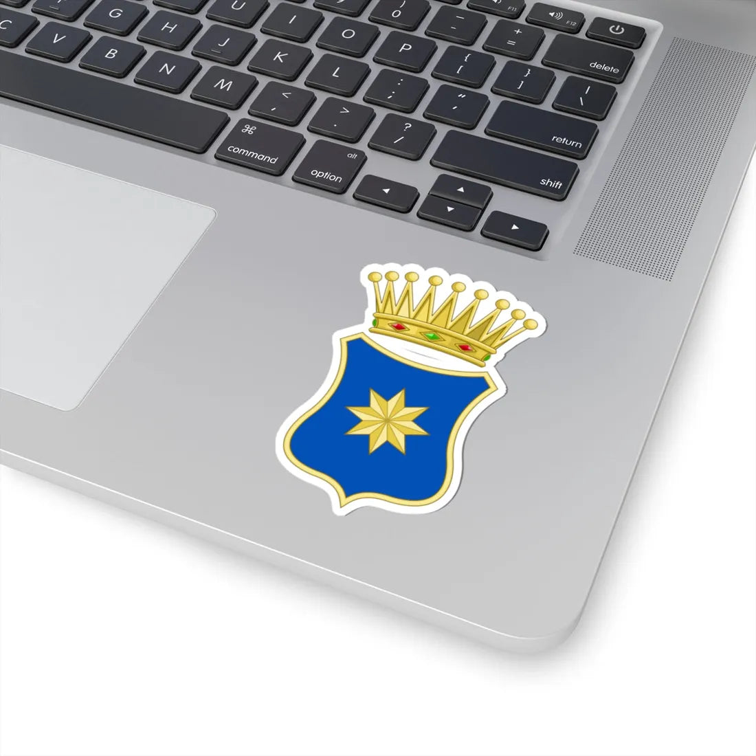 Monreale-Stemma (Italy) (Coat of Arms) STICKER Vinyl Kiss-Cut Decal - The Sticker Space
