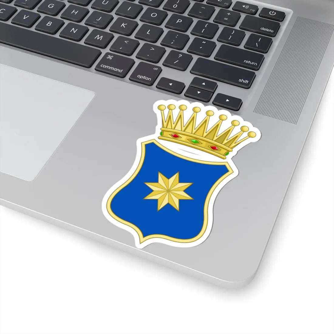 Monreale-Stemma (Italy) (Coat of Arms) STICKER Vinyl Kiss-Cut Decal - The Sticker Space